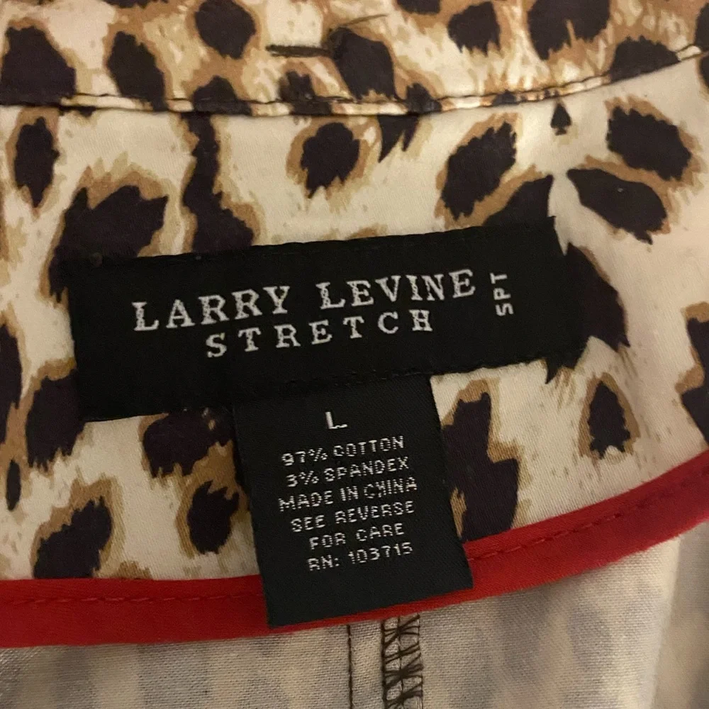 Larry Levine Sport - Cheetah Bomber Jacket